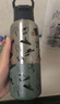 迪卡儂保溫杯不銹鋼戶外旅行運動杯子直飲口便攜式大容量QUMC 墨綠色-500ml 曬單實拍圖