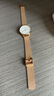 丹尼爾惠靈頓（DanielWellington）DW表帶12mm鋼帶玫瑰金按扣女款DW00200192（適用于28mm表盤系列） 曬單實拍圖