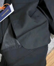 羅蒙（ROMON）西服套裝男秋冬季商務(wù)修身西裝男士正裝結(jié)婚伴郎禮服 藏青色 M  曬單實(shí)拍圖