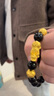 CRD克徠帝貔貅男士手鏈足金轉(zhuǎn)運珠黃金手串送男友送父親禮物 3.5g 8#[20cm] 曬單實拍圖