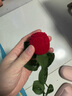 貞嘻玫瑰花戒指盒求婚訂婚告白戒指盒子驚喜婚禮首飾盒飾品收納盒禮盒 玫瑰花戒指盒一個(gè)【空盒】 曬單實(shí)拍圖