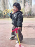 兒童青蛙跳跳跳桿小孩平衡感統(tǒng)訓(xùn)練器材運(yùn)動(dòng)蹦蹦跳彈跳器助長(zhǎng)玩具 粉色大號(hào) 曬單實(shí)拍圖