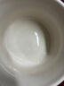 華青格陶瓷泡面碗帶蓋學生飯盒泡面杯保鮮碗湯碗陶瓷早餐杯可微波爐加熱 5.25英寸單耳泡面碗【白色】 曬單實拍圖