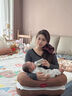 BabyWatch嬰兒多功能哺乳枕防吐奶斜坡枕寶寶床中床新生兒排氣枕媽媽靠枕 焦糖-哺乳枕+斜坡枕+床中床+靠枕 曬單實拍圖