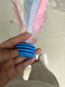 oeny比賽專用毽球毽子小學生幼兒園踢毽子雞毛腱踺鍵子耐踢的羽毛 馬卡龍拼色雞毛毽[1只裝]柔軟 曬單實拍圖