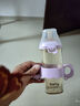 SAFETY JOY翻蓋奶瓶6個(gè)月以上斷奶神器1-3歲ppsu嬰兒水杯重力球防脹氣護(hù)齒 兩用奶瓶-白色 280ml 【送1奶嘴+清洗刷】 曬單實(shí)拍圖