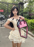 JumpFromPaper卡莉包二次元2d斜挎女單肩包漫畫包JFP送女友生日七夕情人節(jié)禮物 粉色 曬單實(shí)拍圖