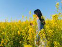 歐時(shí)力OCHIRLY進(jìn)口100%美麗諾羊毛毛衣針織衫外套通勤25春季新品 淺藍(lán) M 曬單實(shí)拍圖