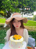 多菲尼森 法式白色波點露背吊帶連衣裙女夏季包臀裙子辣妹收腰修身a字長裙 蕾絲杏色波點連衣裙 L 【50-60KG】 曬單實拍圖