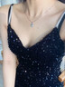 ALLOVE純銀四葉草項鏈女愛心吊墜首飾品七夕情人節(jié)禮物送女朋友老婆生日 曬單實拍圖