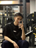 FORNINES夏之光同款重磅純棉FN刺繡短袖T恤男女寬松休閑2025新款夏季半袖 黑色 L 曬單實(shí)拍圖
