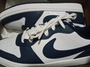 耐克（NIKE）Court Borough 2 Low 2黑曜石防滑耐磨輕便低幫板鞋 GS白藍 BQ5448-107 白藍 37.5 曬單實(shí)拍圖