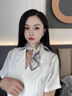 MITHAOL KUSC真絲絲巾桑蠶絲100%絲綢女士方巾生日禮物送媽媽婆婆 淡雅花鳥(niǎo)【心想事