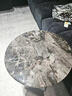 意菲仕微晶石高檔沙發(fā)邊幾客廳酒店不銹鋼小茶幾輕奢簡(jiǎn)約高級陽(yáng)臺佛山 黑玫瑰微晶石【槍灰不銹鋼底座】 直徑50*高50 曬單實(shí)拍圖
