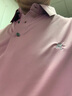 夢(mèng)特嬌（MONTAGUT）高端桑蠶絲男士短袖polo衫爸爸時(shí)尚男裝夏季半袖中年休閑父親節 粉紅色 175/115[建議135-150斤] 曬單實(shí)拍圖