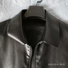 皮爾卡丹（pierre cardin）處理海寧真皮皮衣男2024秋冬新款商務(wù)綿羊皮夾克軟皮氣質(zhì)男士外套 黑色 單皮 175/92A 125斤-140斤 曬單實拍圖