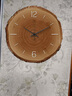 好久不見(jiàn)2025年新款高級感客廳掛鐘輕奢創(chuàng  )意時(shí)鐘掛墻現代簡(jiǎn)約餐廳藝術(shù)鐘表 年輪映時(shí)A 30cm * 30cm 8英寸指針 常規不發(fā)光 曬單實(shí)拍圖