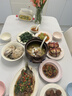 GLOHH釉下彩碗盤餐具2025新款家用飯碗魚盤湯碗高顏值餐具套裝喬遷新居 夜櫻粉混色-四人食22件套 曬單實拍圖