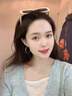胖東來品質(zhì)999足銀耳圈女純銀大圓圈耳環(huán)2025新款感圈圈耳飾素圈 光面耳圈外直徑3cm小巧足銀999簡(jiǎn)約禮盒 曬單實(shí)拍圖