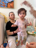 戴維貝拉（DAVE＆BELLA）【庫洛米聯(lián)名】女童家居服套裝2025夏裝新款抗菌兒童睡衣寶寶衣服 紫色【現貨】 80 cm（建議身高73-80cm） 曬單實(shí)拍圖