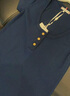 TOMMY HILFIGER【U領(lǐng)金屬扣】25夏季女裝氣質(zhì)修身顯瘦針織長(zhǎng)裙連衣裙43864 藏青色C1G S 曬單實(shí)拍圖