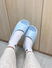樸西新款EVA拖鞋女士夏季抗菌防臭家用涼拖浴室洗澡防滑拖鞋男女同款 凈水藍 【日系小清新】 35-36 曬單實(shí)拍圖