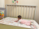 蒂樂(lè )嬰兒涼席夏季冰絲涼墊新生兒寶寶專(zhuān)用嬰兒床幼兒園兒童席子 愛(ài)麗絲城堡【7A抑菌防螨】 140cm×70cm 曬單實(shí)拍圖