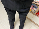 柒牌【犀牛褶】男裝雙褶西褲男春秋商務(wù)通勤上班修身直筒長(cháng)褲 曬單實(shí)拍圖