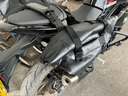 Tacx摩托車后座馱包快拆行李防水邊包騎士包ADV摩旅裝備干濕分離設(shè)計 仿賽街車款20L黑色一對 曬單實拍圖