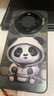 形物 適用華為mate60pro手機殼 huawei mate60pro+保護套 全包防摔炫彩鐳射簡(jiǎn)約潮流-靜夜黑衛衣熊貓 曬單實(shí)拍圖