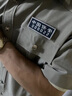 嬰佳福夏季保安工作服夏裝冰絲速干短袖襯衣薄款服裝襯衫全套2024款制服 【速干】藍短襯衣+標貼 XL /175  建議135-150斤 曬單實拍圖