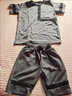 LAXSESU2025新款休閑運動(dòng)套裝男士休閑套裝夏季兩件套韓版寬松 直角上衣+短褲灰色 【套裝】 L 100-120斤 曬單實(shí)拍圖
