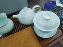 淄博高端功夫茶具套裝高檔整套家用辦公茶壺茶具青瓷送禮青之云 青之云 6件 曬單實(shí)拍圖