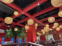 華木軒藝術(shù)竹編織造型吊燈禪意茶室燈飯店餐廳田園民宿燈櫥窗樣板房燈具 單頭直徑30CM 曬單實(shí)拍圖