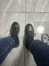 百麗七夕禮物通勤商務(wù)鞋男2025春新牛皮舒適駕車鞋休閑皮鞋A1817AM5 黑色 38 (240mm) 曬單實(shí)拍圖