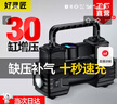 好靈匠車載充氣泵汽車輪胎打氣泵車用有線電動(dòng)便攜大功率小車加氣泵 曬單實(shí)拍圖