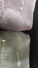 鳳全被子收納袋壓縮袋羽絨被蠶絲被專(zhuān)用整理袋羽絨服被褥真空收納袋子 特大號燕麥色54*42*60CM 曬單實(shí)拍圖