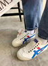 Onitsuka Tiger 鬼塚虎鞋復古男女同款情侶鞋輕便帆布鞋舒適休閑鞋一腳蹬鞋/系帶 1183B475-100 37 /4.5 曬單實拍圖