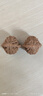 月印百川 核桃文玩滿(mǎn)天星古玩麻核桃手把件禮物約44-45mm+盤(pán)玩禮包 曬單實(shí)拍圖