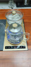 夏新夏新全自動(dòng)底部上水雙加水電熱水壺茶臺嵌入式家用辦公室燒水蒸茶兩邊加水玻璃泡茶電茶爐套裝1L G30金色鉆石紋燒水煮杯款 曬單實(shí)拍圖