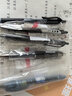 百樂（PILOT）按動威寶熊貓筆中性筆子彈頭簽字筆彩色學生考試辦公用筆BLRT-VB7 0.7mm黑1支/袋 曬單實拍圖