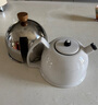 VIVA scandinavia托馬斯不銹鋼陶瓷保溫泡茶壺北歐簡(jiǎn)約茶具帶過(guò)濾 茶水分離可加熱 【小號單壺】0.9L【V78002】 0.9L 曬單實(shí)拍圖
