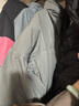 初棉立領(lǐng)重磅寬松面包服女90白鵝絨冬季可拆卸領(lǐng)羽絨服短款外套 墨石灰 XL 曬單實(shí)拍圖
