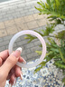 中國黃金粉白玉手鐲女生瑪瑙玉髓鐲子玉鐲七夕情人節(jié)生日禮物送女朋友閨蜜 桃之夭夭玉髓手鐲【圈口56】 曬單實(shí)拍圖