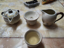 尚言坊手抓壺泡茶蓋碗茶杯單個汝窯茶碗功夫茶具一人飲女士茶壺家用 曬單實(shí)拍圖