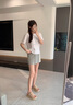 UGG夏季新款女士舒適炫金系列厚底露趾簡約魔術(shù)貼休閑拖鞋1174090 SAN | 沙色 37 曬單實拍圖