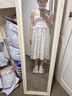 艾珠兒（Aizhuer）連衣裙春秋裝女2025新款搭配整套裝時尚針織開衫小香風吊帶裙子女 粉色開衫+碎花連衣裙 L 【推薦105-120斤】 曬單實拍圖