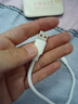 昊微Type-c加粗?jǐn)?shù)據(jù)線120W快充充電寶超短線適用于vivo小米o(hù)ppo華為榮耀iQOO真我一加手機(jī)充電線 Type-c加粗線【白色】一條裝 0.25米 曬單實(shí)拍圖