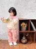 G.DUCKKIDS小黃鴨女寶寶秋裝女童套裝一歲嬰兒衣服小女孩春秋休閑衛(wèi)衣兩件套 粉紅色l兩件套 73 尺碼建議3-6個月12-16斤 曬單實拍圖