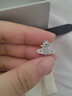 VVIENNE WESTLOCK西太后同款滿鉆雪花土星耳釘輕奢耳環(huán)送女友老婆生 雪花土星耳釘 曬單實拍圖